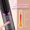 Cordless Hair Straightening Comb Curling Iron USB Rechargeable Styling Tool 4