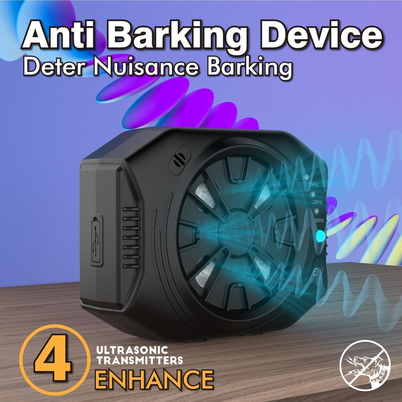 Outdoor Ultrasonic Bark Stopper Dog Training Device 1