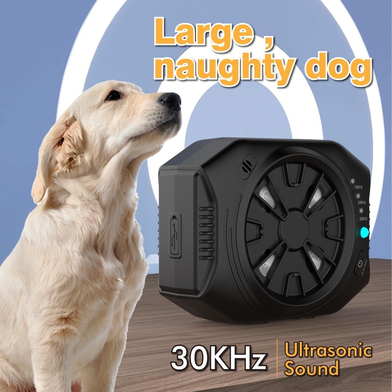 Outdoor Ultrasonic Bark Stopper Dog Training Device 5