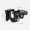 Universal Adjustable Stroller Cup Phone Holder Accessory With Bottle Rack 1
