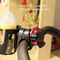 Universal Adjustable Stroller Cup Phone Holder Accessory With Bottle Rack 2