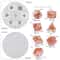 7 Cavity Premium Silicone Resin Dice Mold Kit For Polyhedral Dice Crafting 4