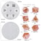 7 Cavity Premium Silicone Resin Dice Mold Kit For Polyhedral Dice Crafting 4