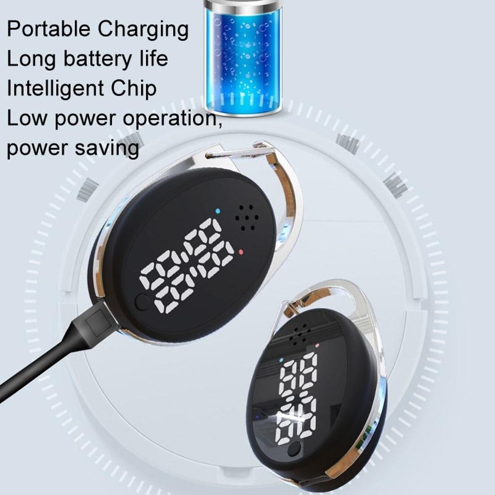Portable Ultrasonic Mosquito Repeller USB Rechargeable Outdoor Insect Protection