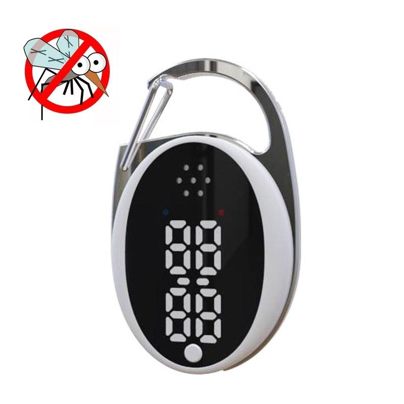 Portable Ultrasonic Mosquito Repeller USB Rechargeable Outdoor Insect Protection