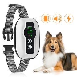 smart anti-barking dog collar, waterproof with adjustable sensitivity & 3 training modes
