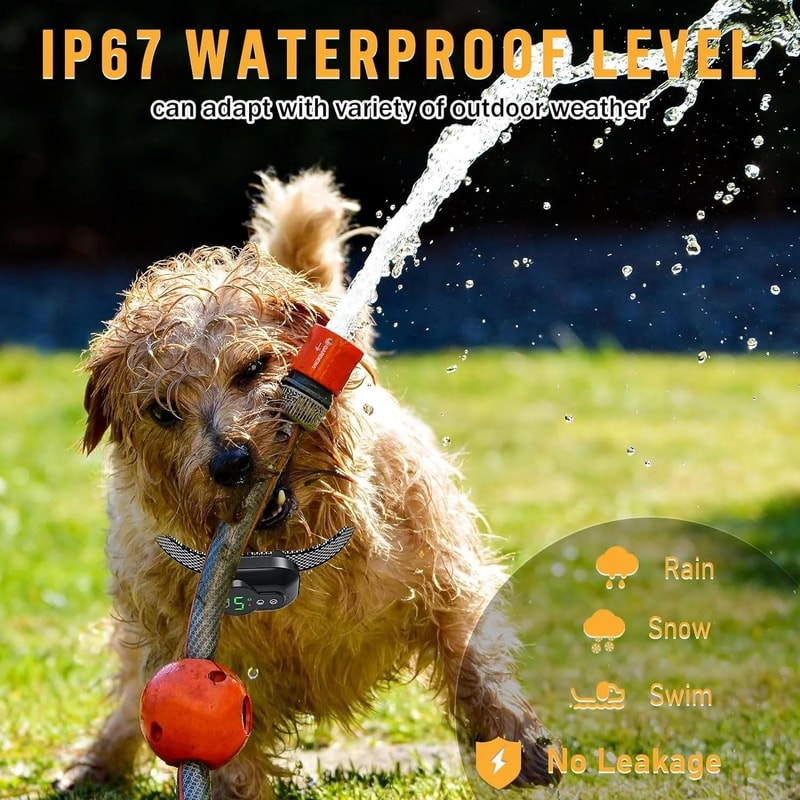 Smart AntiBarking Dog Collar Waterproof With Adjustable Sensitivity 3 Training Modes 5
