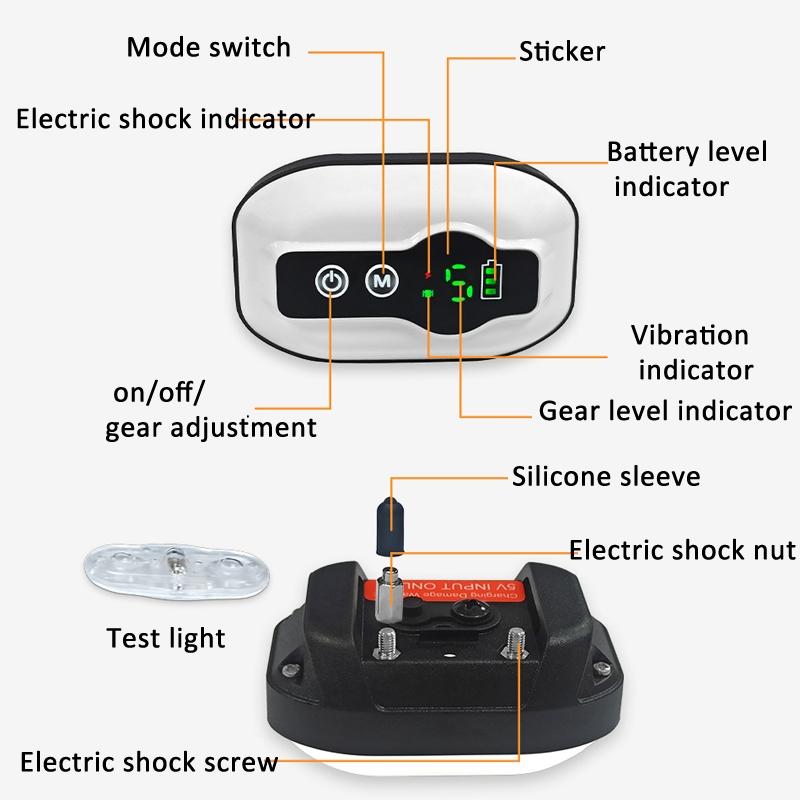 Smart AntiBarking Dog Collar Waterproof With Adjustable Sensitivity 3 Training Modes 6