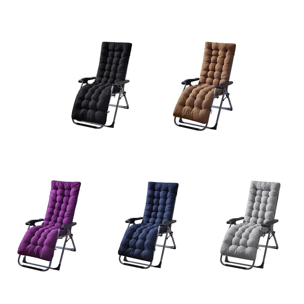 Thickened SlipOn Recliner Cushion For Garden Home Chairs 1
