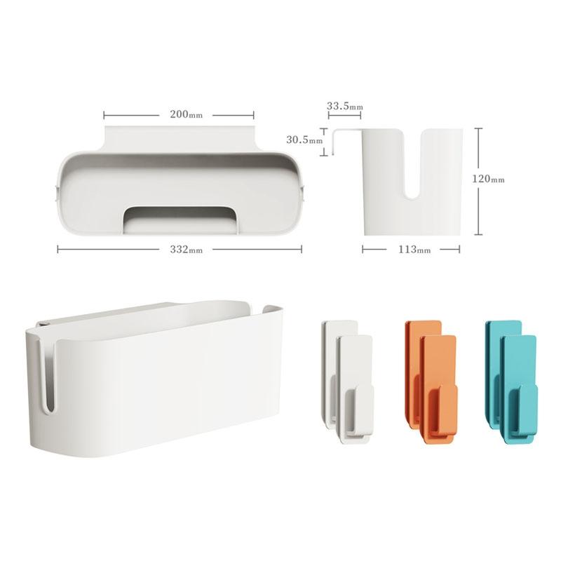 Space Saving Dormitory Bedside Hanging Storage Organizer Shelf 1