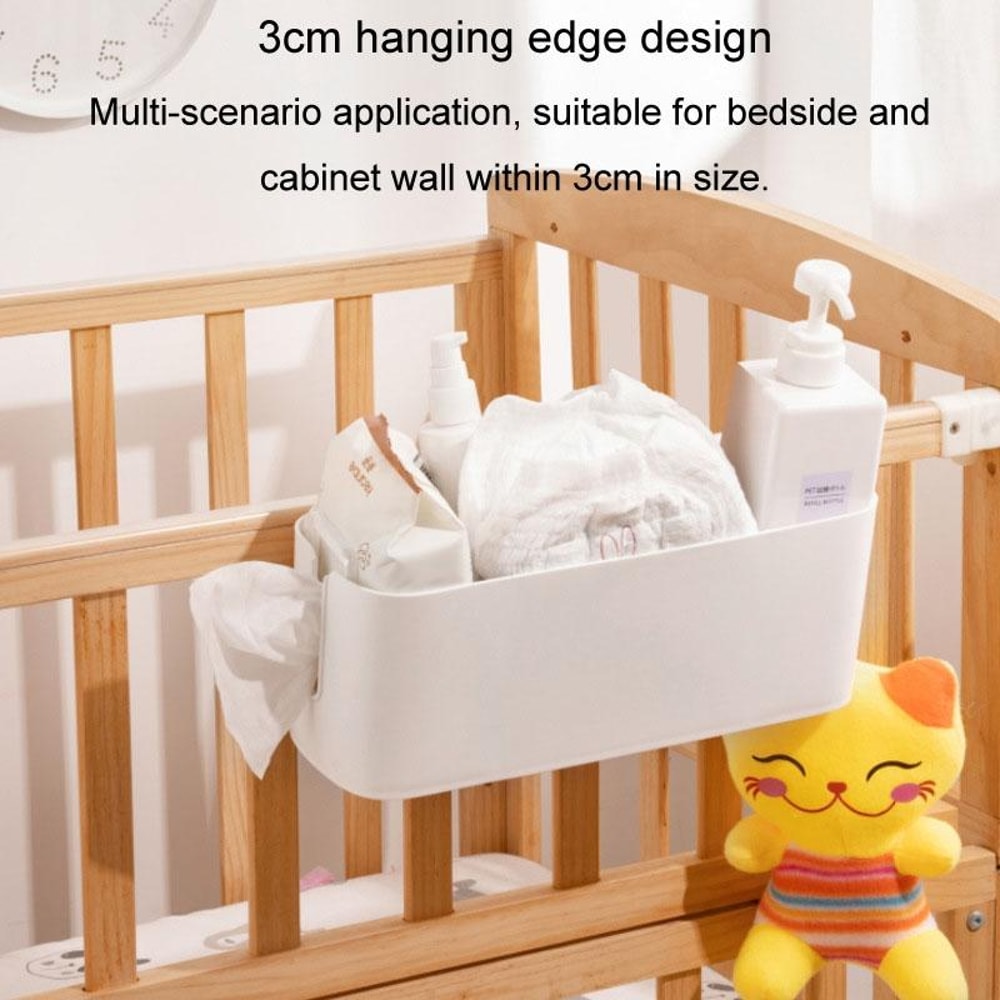 Space Saving Dormitory Bedside Hanging Storage Organizer Shelf 2