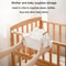 Space Saving Dormitory Bedside Hanging Storage Organizer Shelf 3