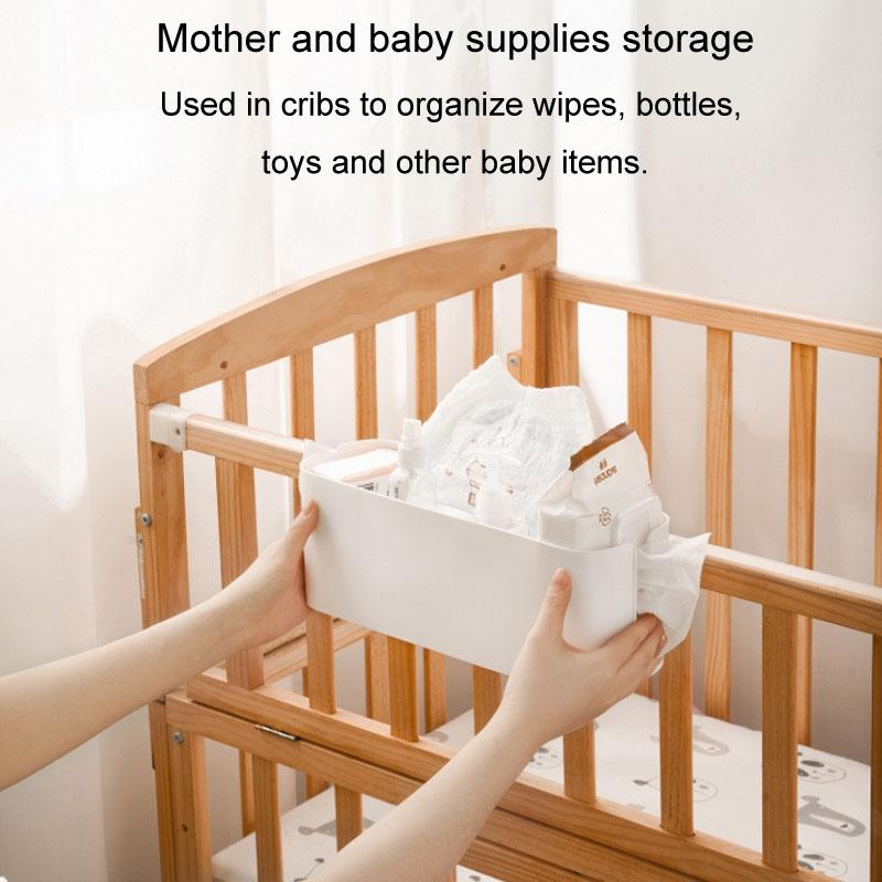 Space Saving Dormitory Bedside Hanging Storage Organizer Shelf 3