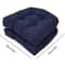Premium Garden Patio Rattan Chair Cushion With Thick Waterproof Soft Padding 3