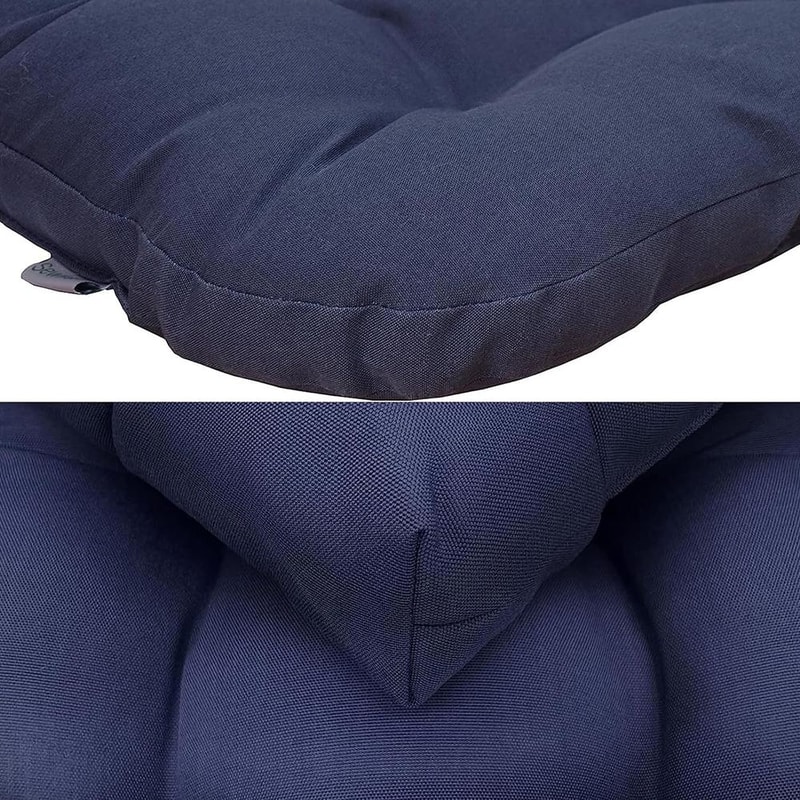Premium Garden Patio Rattan Chair Cushion With Thick Waterproof Soft Padding 6