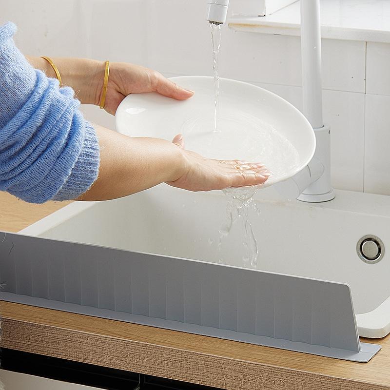 Premium Silicone Sink Splash Guard Countertop Water Blocker 1