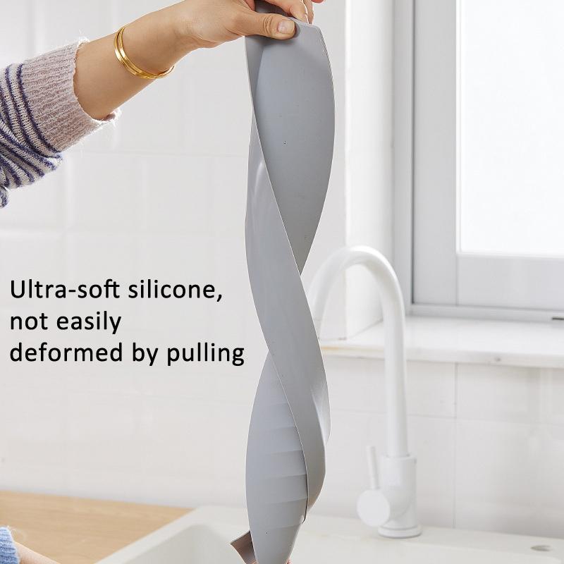 Premium Silicone Sink Splash Guard Countertop Water Blocker 2