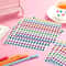 1500pcs Colorful Glitter Star Stickers for Crafts & Party Decor