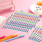 1500pcs Colorful Glitter Star Stickers for Crafts & Party Decor