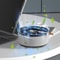 Portable Car Air Purifier Rechargeable Ashtray For Smoke Removal 0