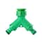 Heavy Duty Garden Hose Splitter With Quick Connect Hose Valve And Dual Shut Off Control 1