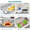 Premium Cuttable Silicone Sink Mat Dish Drainer Pad For Kitchen Cabinets 5