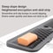 Silicone Faucet Splash Guard FastDrain Sink Organizer Mat 3