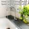 Silicone Faucet Splash Guard FastDrain Sink Organizer Mat 5