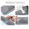 Silicone Faucet Splash Guard FastDrain Sink Organizer Mat 6