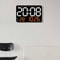 Smart LED Digital Wall Clock With Temperature Display Auto Dimming Silent Alarm 7