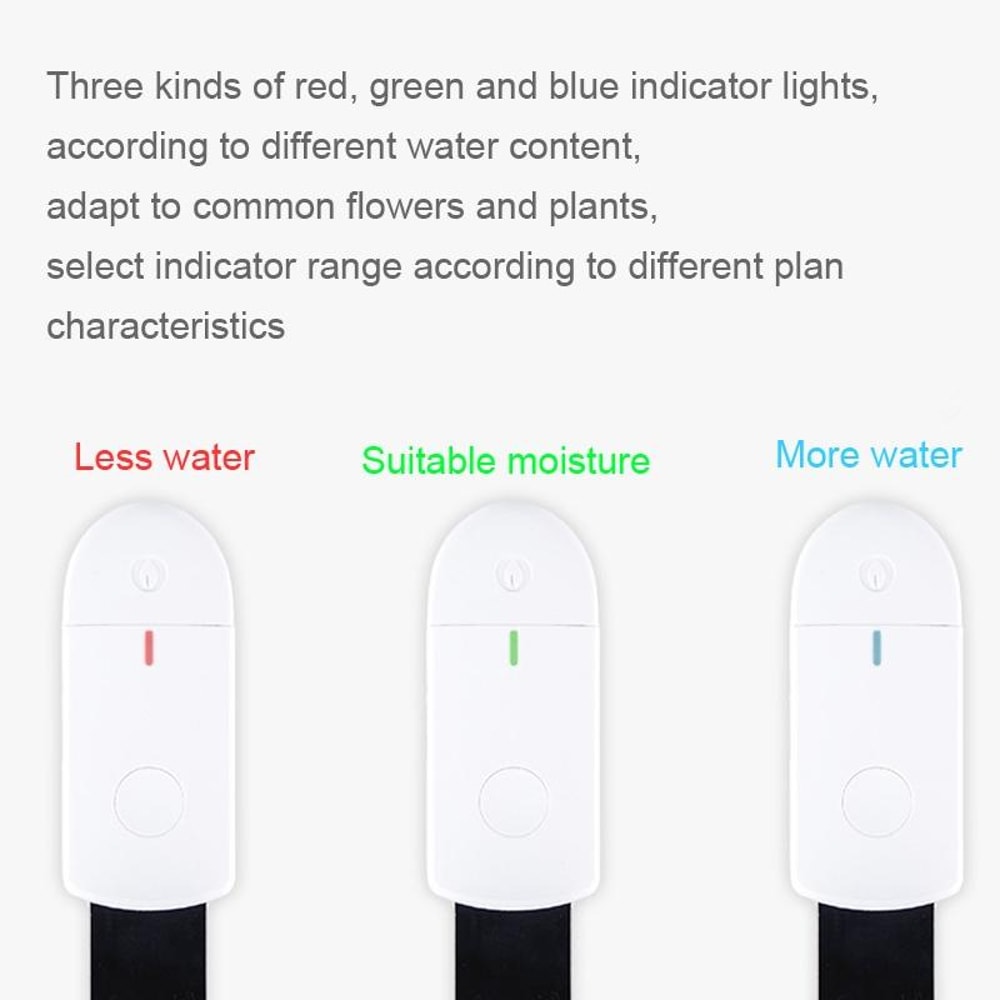 Smart Soil Moisture Meter for Plants & Gardens with Real-Time Water Monitoring