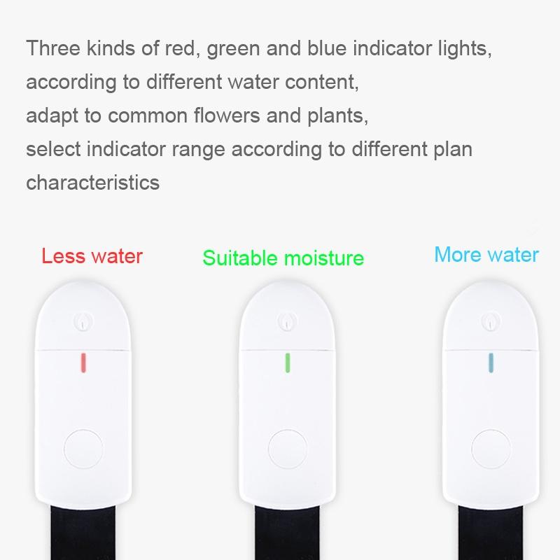 Smart Soil Moisture Meter for Plants & Gardens with Real-Time Water Monitoring