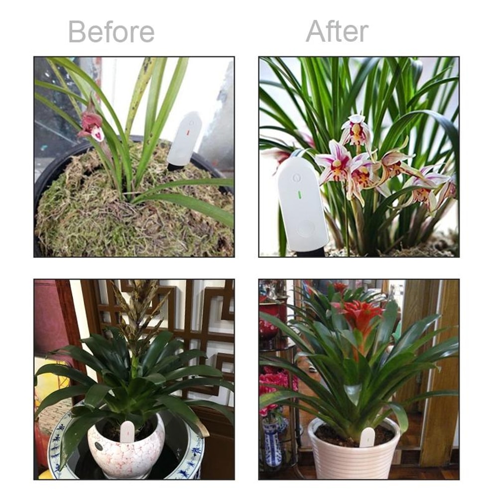 Smart Soil Moisture Meter for Plants & Gardens with Real-Time Water Monitoring