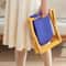 Portable Folding Camping Toilet With Lid Travel Emergency Toilet Seat Storage Bucket 3