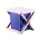 Portable Folding Camping Toilet With Lid Travel Emergency Toilet Seat Storage Bucket 5