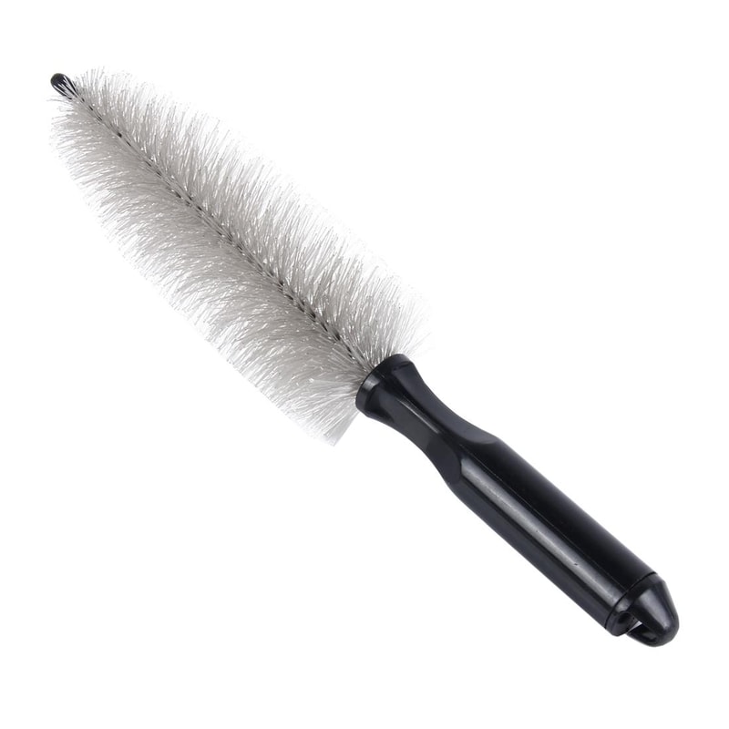 Portable Wheel Cleaning Brush For Car Tires Rims Motorcycle Hubs 1