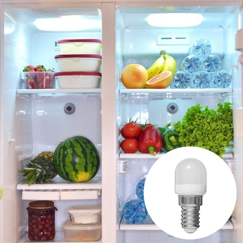E14 Mini LED Spotlight Bulb 2W Energy Saving Light For Refrigerator Sewing Machine Range Hood 4