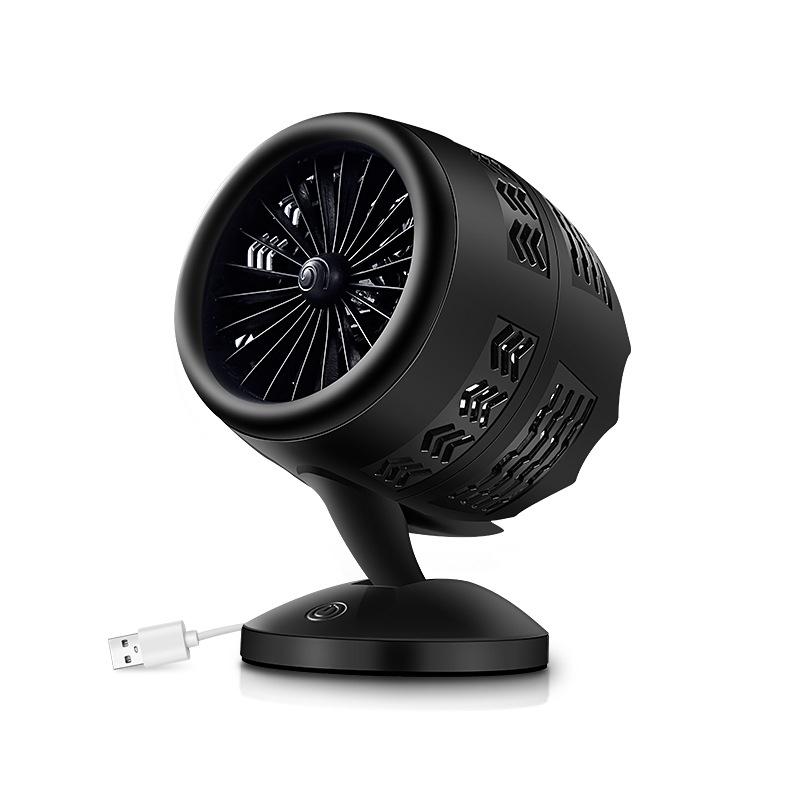 Portable USB Desk Fan Air Circulation Cooler With Quiet 2Speed Adjustable Cooling 7