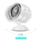 Portable USB Desk Fan Air Circulation Cooler With Quiet 2Speed Adjustable Cooling 1