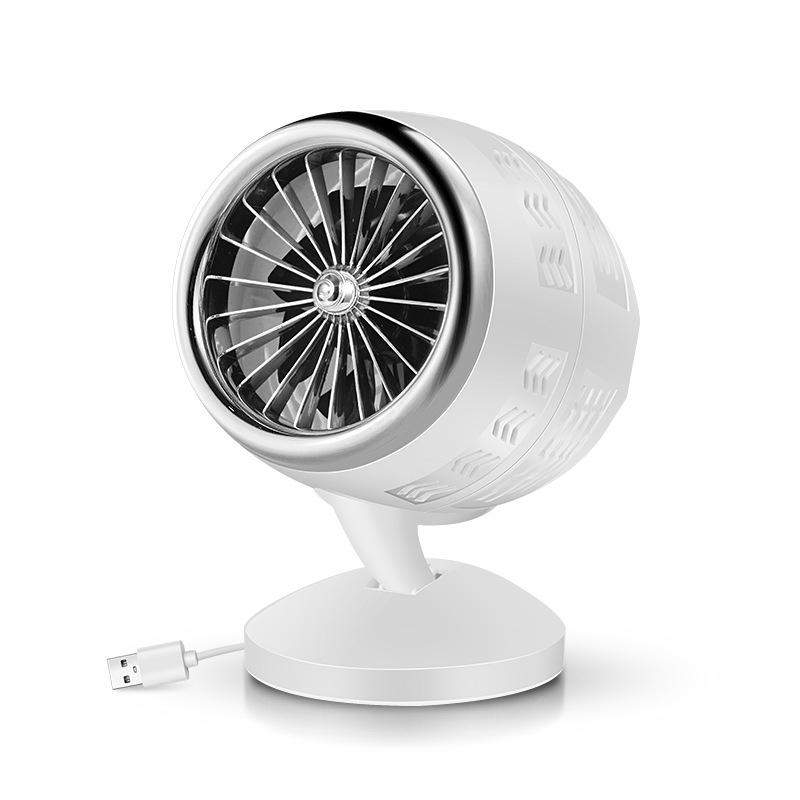 Portable USB Desk Fan Air Circulation Cooler With Quiet 2Speed Adjustable Cooling 9