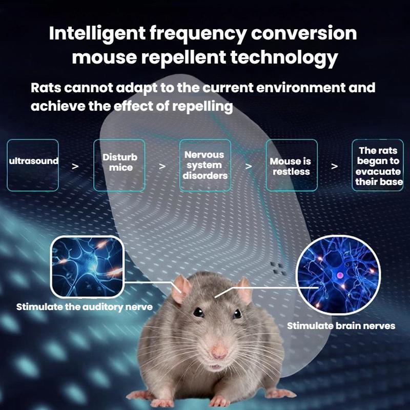 Ultra Quiet Ultrasonic Rodent Repeller For Safe Indoor Pest Control 1