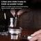 Triangular Mini Espresso Distribution Tool Portable Stainless Steel Coffee Needle Tool for Baristas
