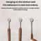 Magnetic Silicone Cable Organizer Straps Reusable Cord Holder Set 2PCS