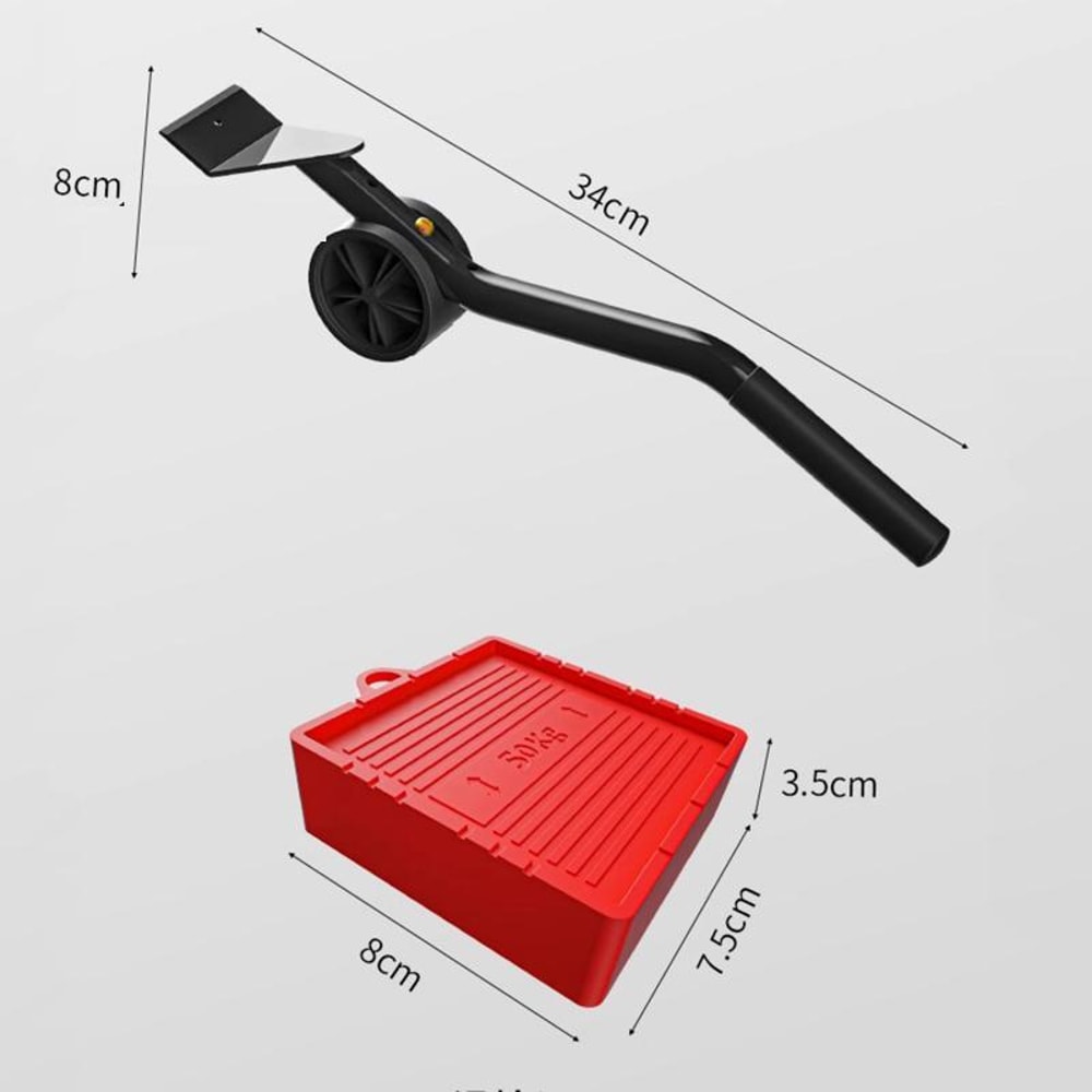 Furniture Moving Tool Set with Silent Wheels & Heavy Duty Lifter