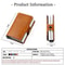 Crazy Horse RFID Aluminum Wallet Card Holder For Men And Women 5