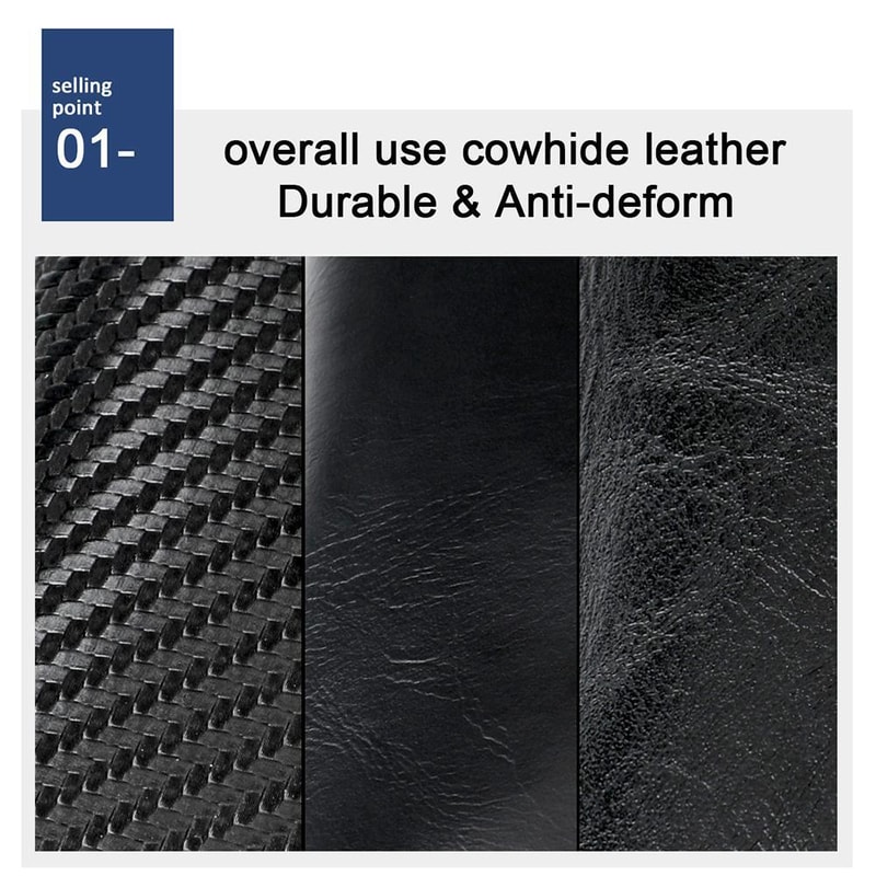 Crazy Horse RFID Aluminum Wallet Card Holder For Men And Women 7