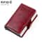 Crazy Horse RFID Aluminum Wallet Card Holder For Men And Women 10