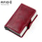 Crazy Horse RFID Aluminum Wallet Card Holder For Men And Women 10