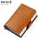 Crazy Horse RFID Aluminum Wallet Card Holder For Men And Women 13