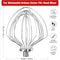 11-Wire Stainless Steel Whisk Attachment for KitchenAid 7 Quart Bowl-Lift Stand Mixer
